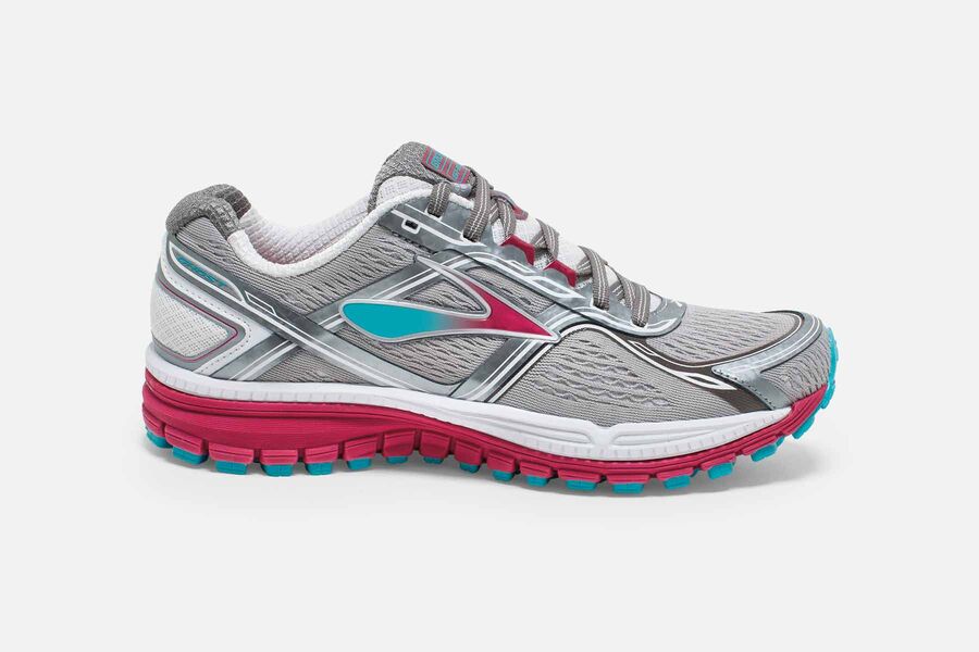 Tenis Corrida Brooks Ghost 8 Feminino Brasil - Cinzentas 7694810-TS